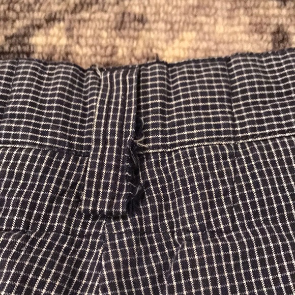 Jack Wills NAVY/WHITE gingham short - Picture 4 of 4